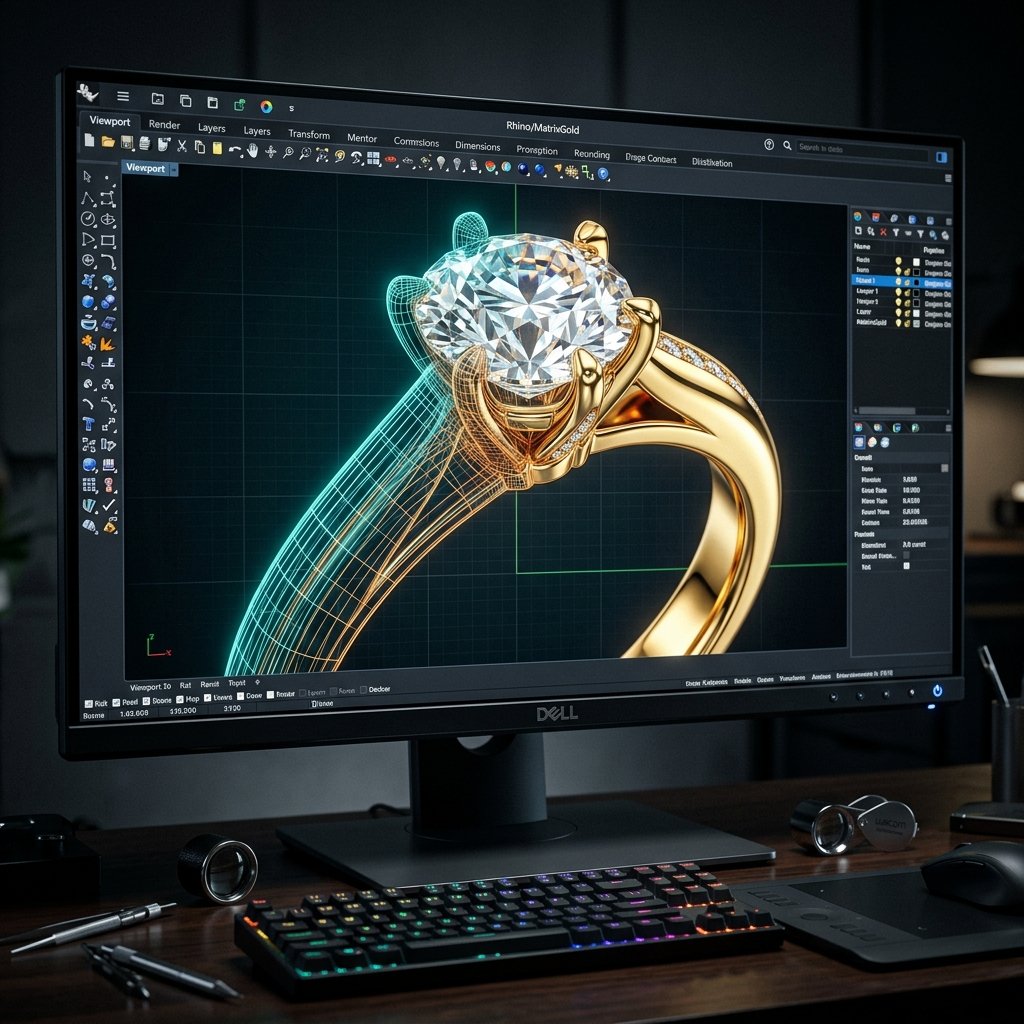 3D CAD Jewelry Design
